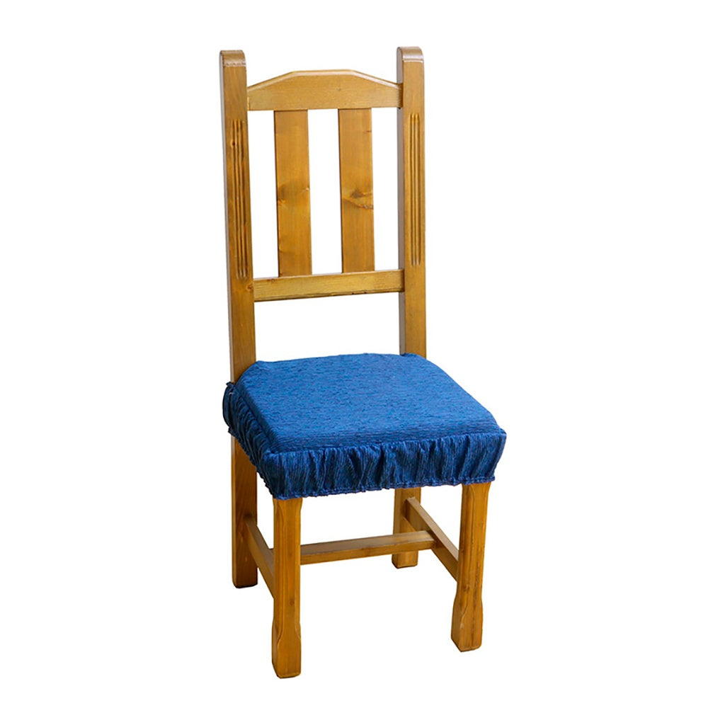 FUNDA DE ASIENTO DE SILLA ACOLCHADA AZUL (PACK DE 2) 40x40 MARCAVI