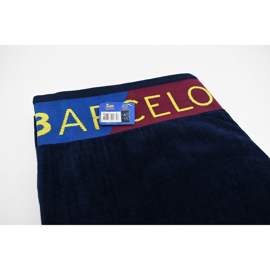 TOALLA PLAYA ALGODÓN FC BARCELONA FCB211C