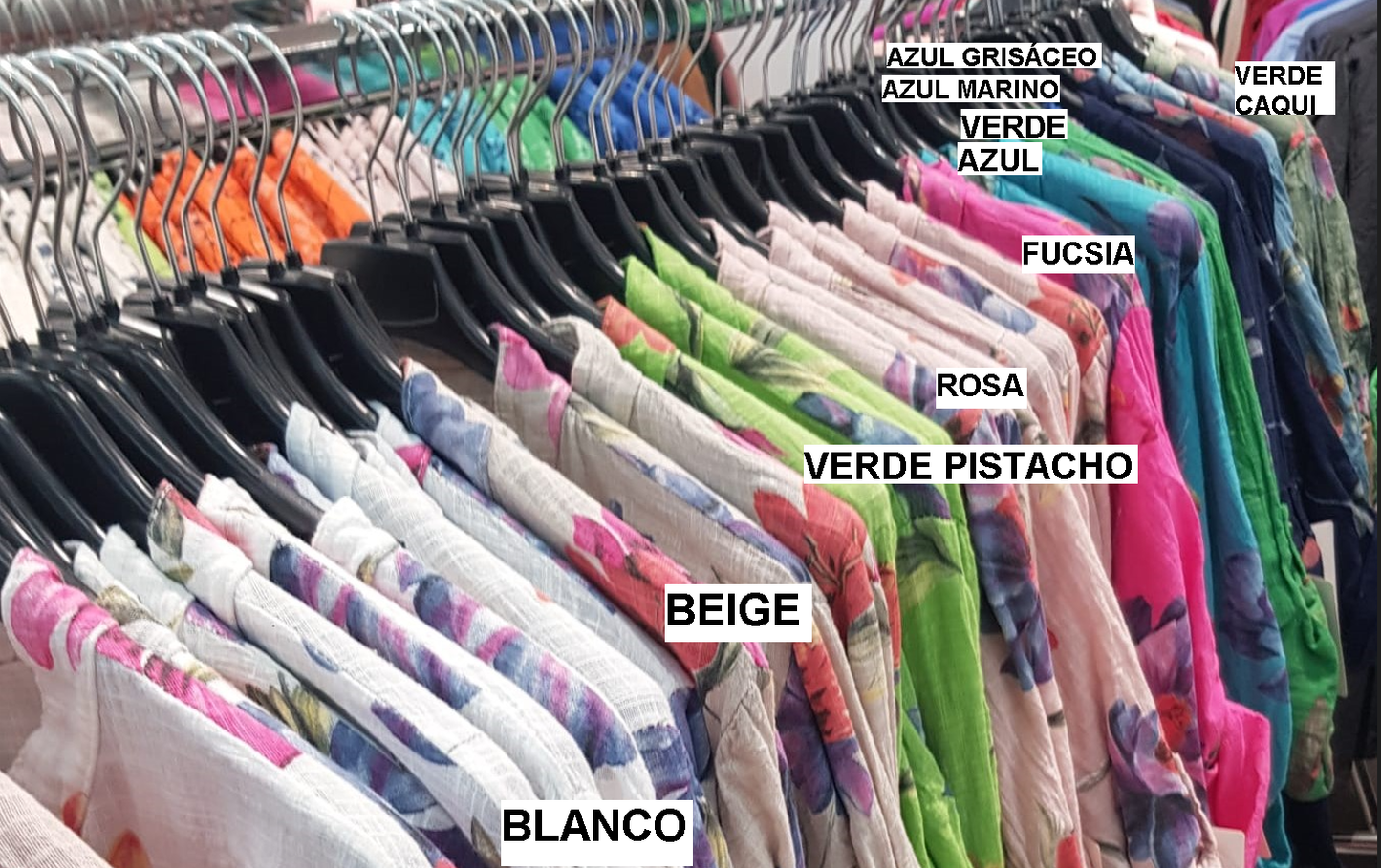 Camisa Blusa Algodón Estampada Flores