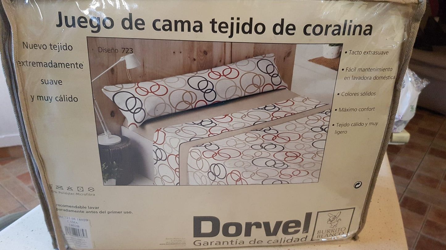 Juego de Sábanas de Invierno Coralina