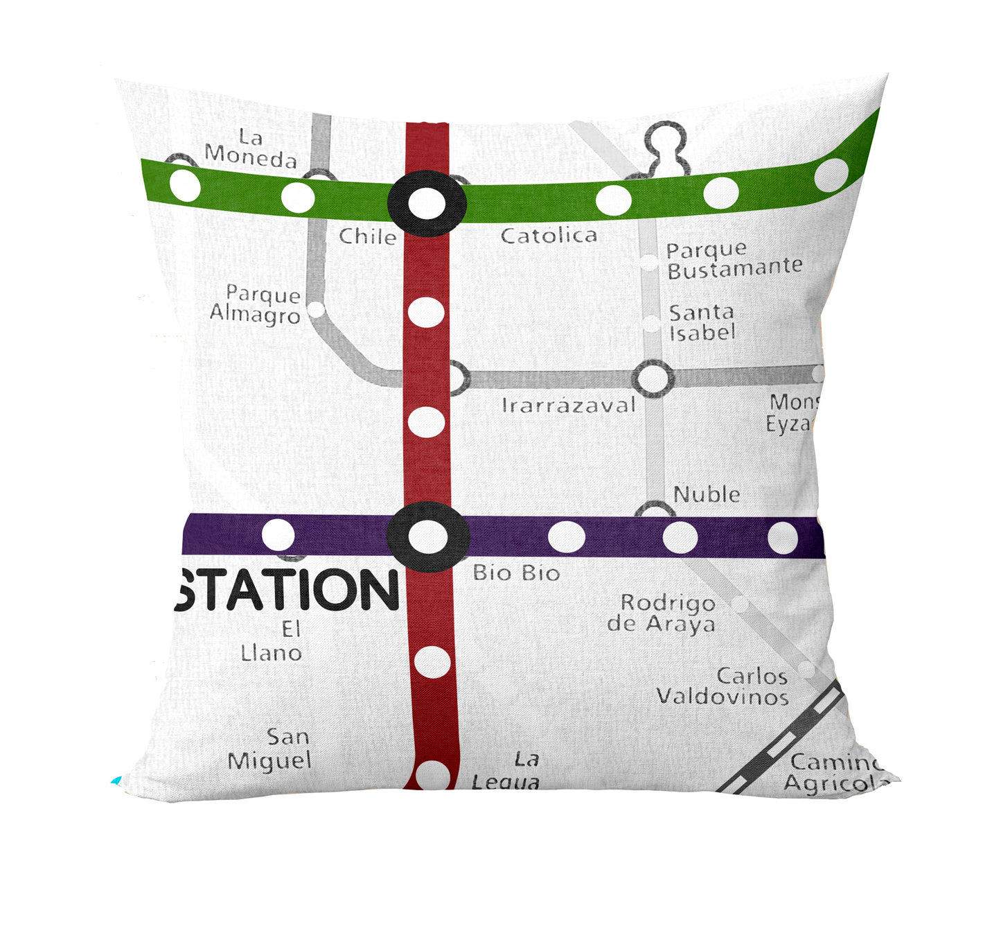 Cojín Metro 50x50