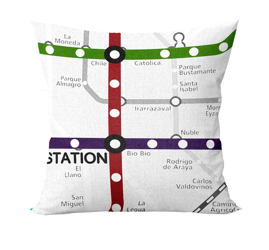 Cojín Metro 50x50