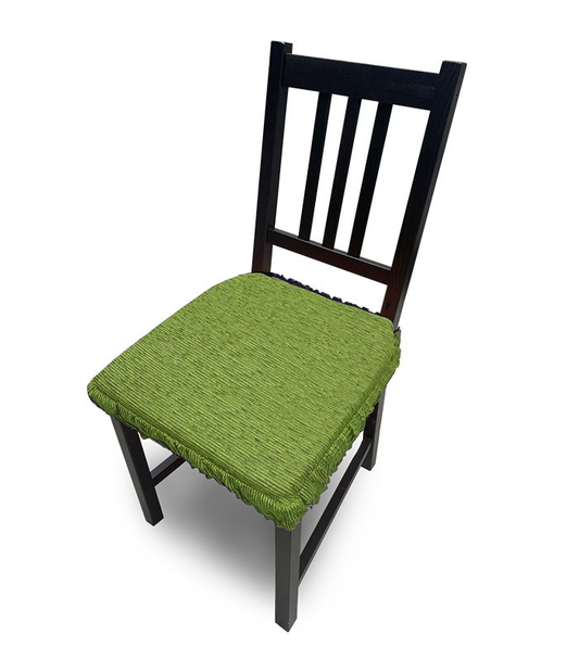 FUNDA DE ASIENTO DE SILLA ACOLCHADA VERDE (PACK DE 2) 40x40 MARCAVI