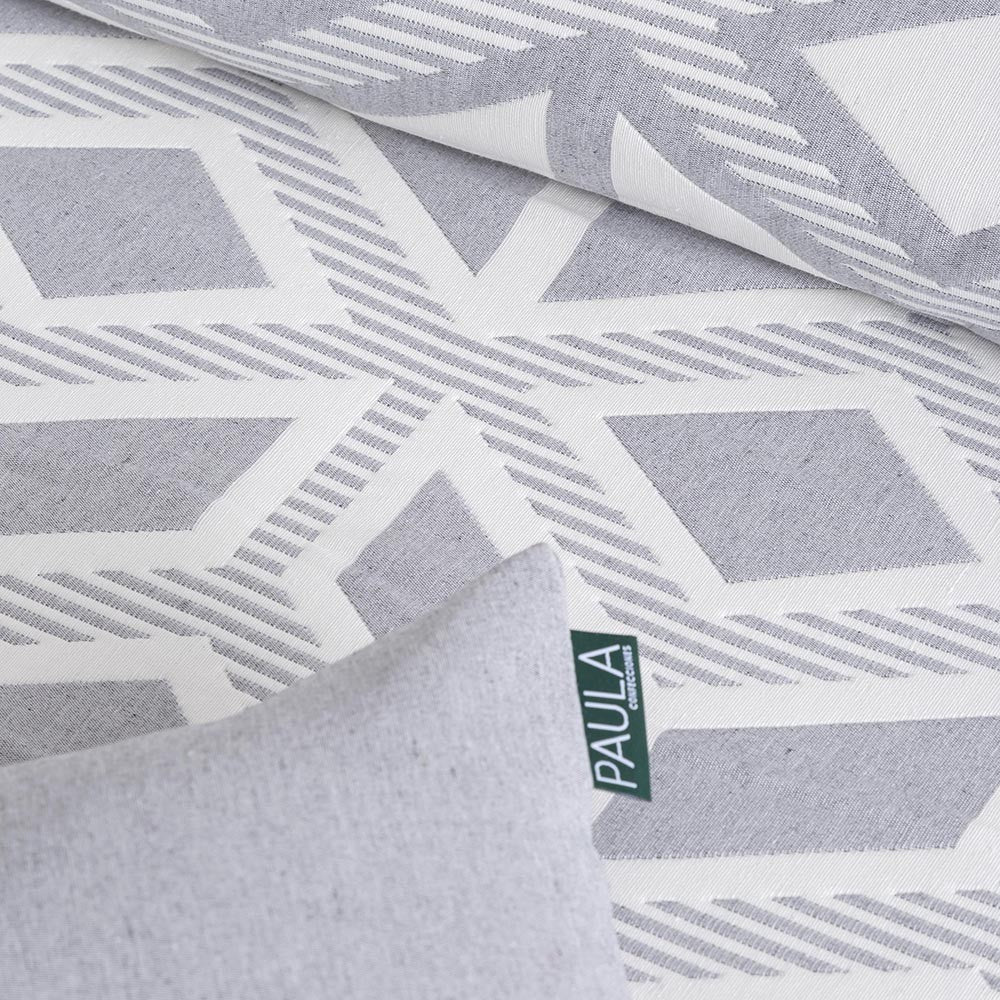 COLCHA REVERSIBLE CAMPELLO GRIS