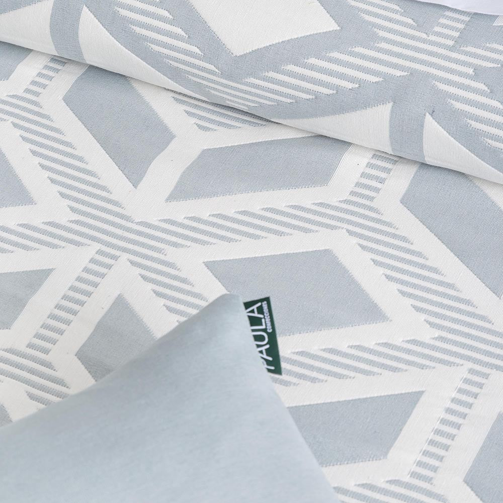 COLCHA REVERSIBLE CAMPELLO TURQUESA