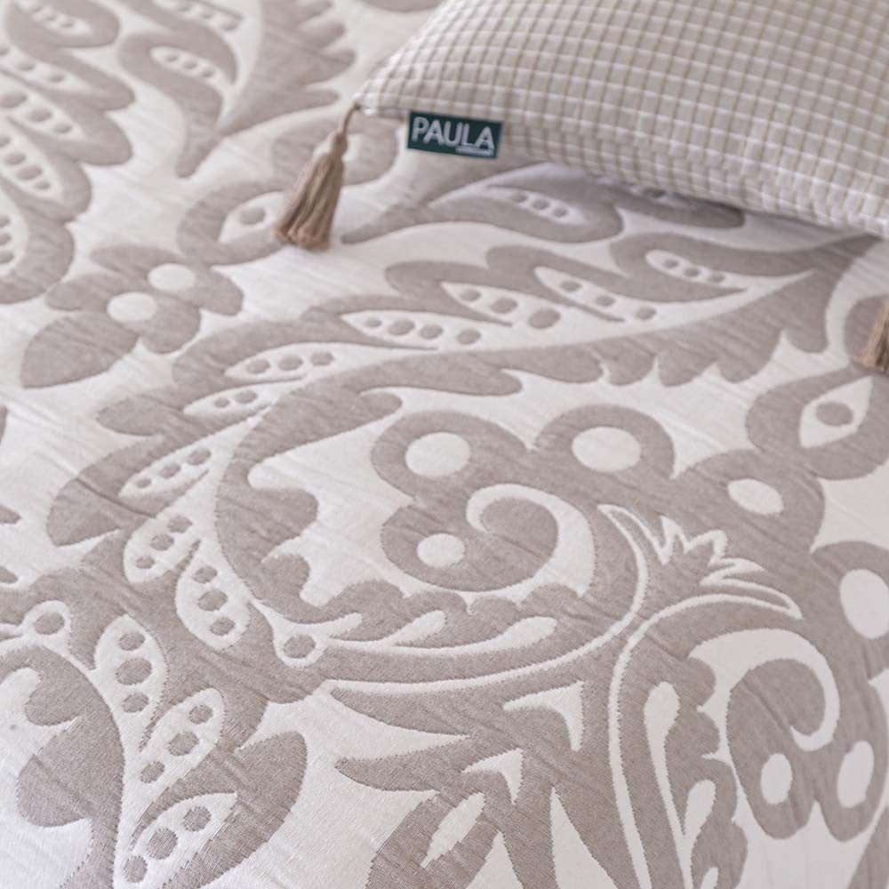 COLCHA REVERSIBLE ÉCIJA BEIGE