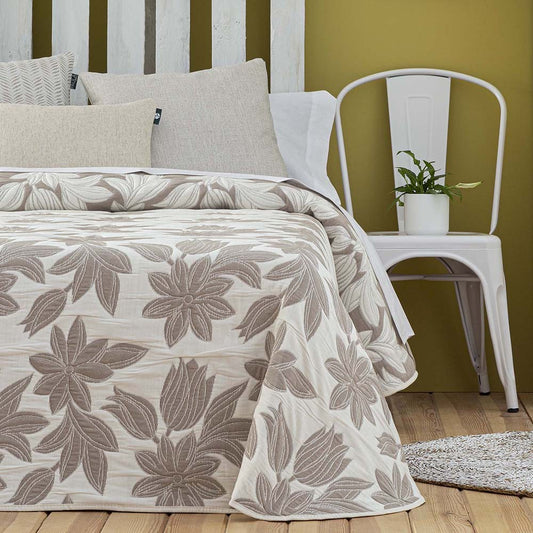 COLCHA REVERSIBLE JEREZ BEIGE