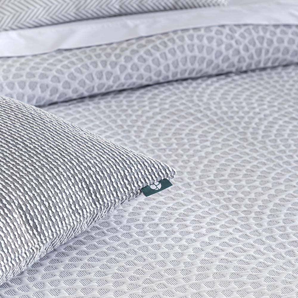 COLCHA REVERSIBLE ONDA GRIS