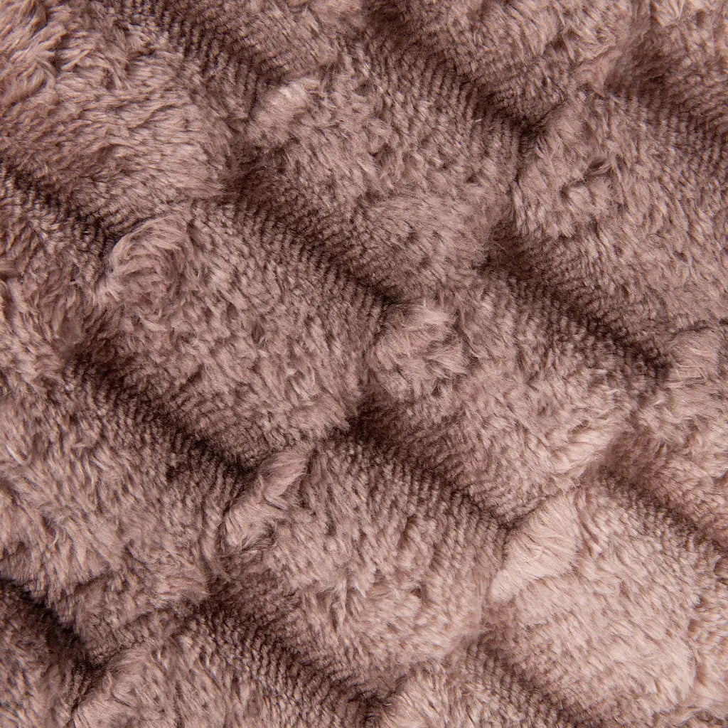 MANTA PLAID DEGRADE AVELLANA KARAMELO