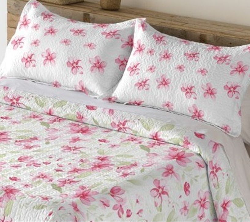 COLCHA BOUTI ALCAMO FUCSIA MIRACLE