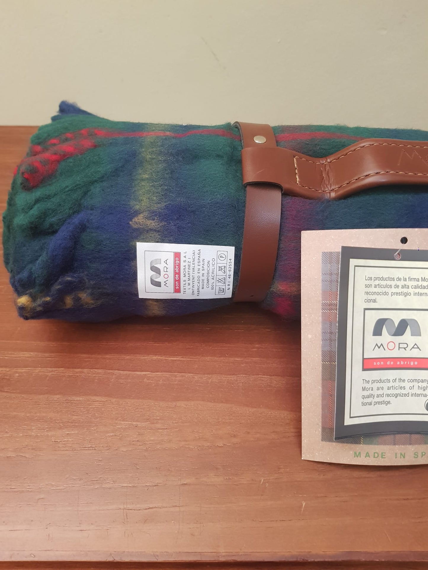 Manta de Sofá / Manta de Viaje / Plaid de Cuadros