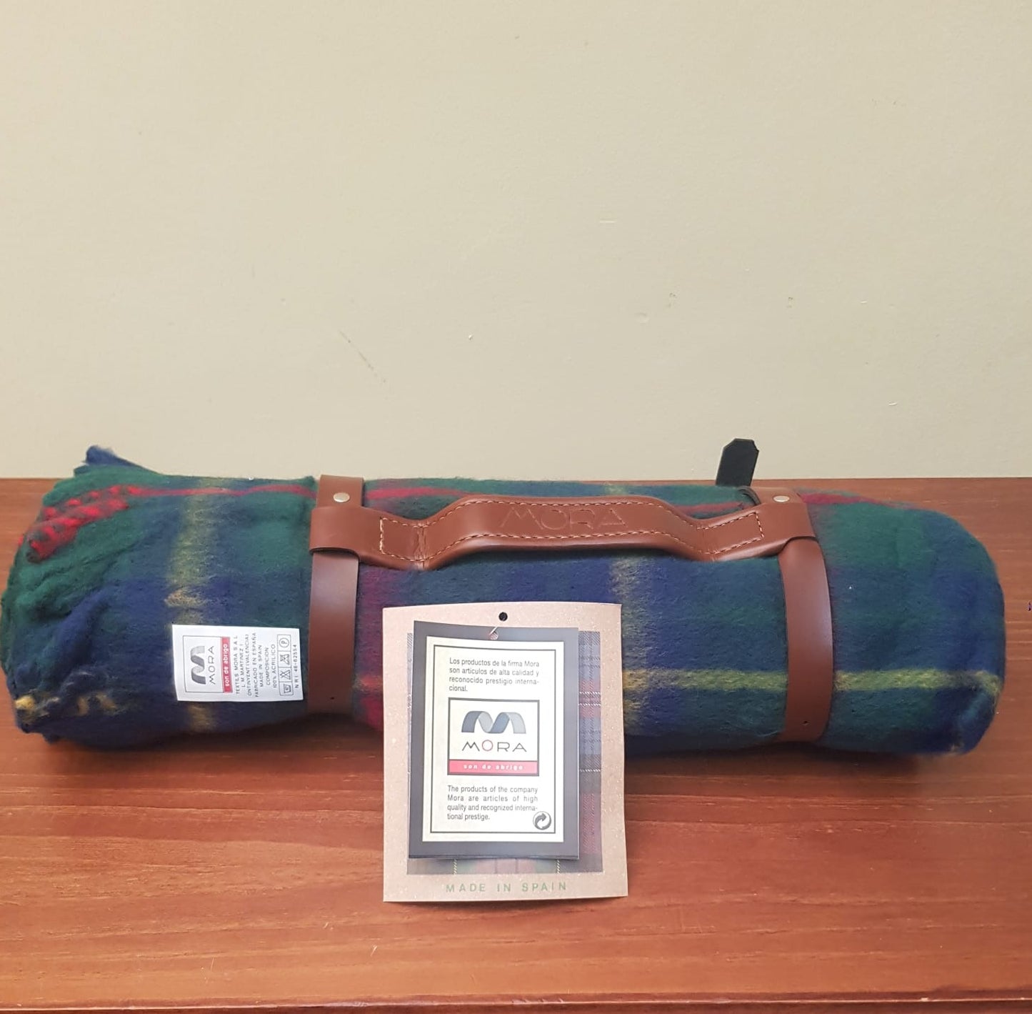 Manta de Sofá / Manta de Viaje / Plaid de Cuadros