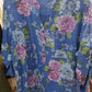 Camisa Blusa Algodón Estampada Flores