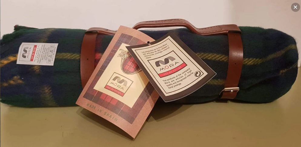 Manta de Sofá / Manta de Viaje / Plaid de Cuadros